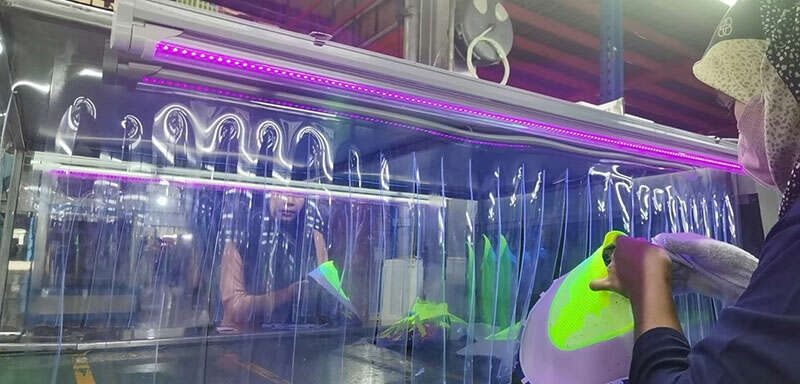 T8 LED UV tube Application Case Application of T8 LED UV tube in shoe factories(图1)